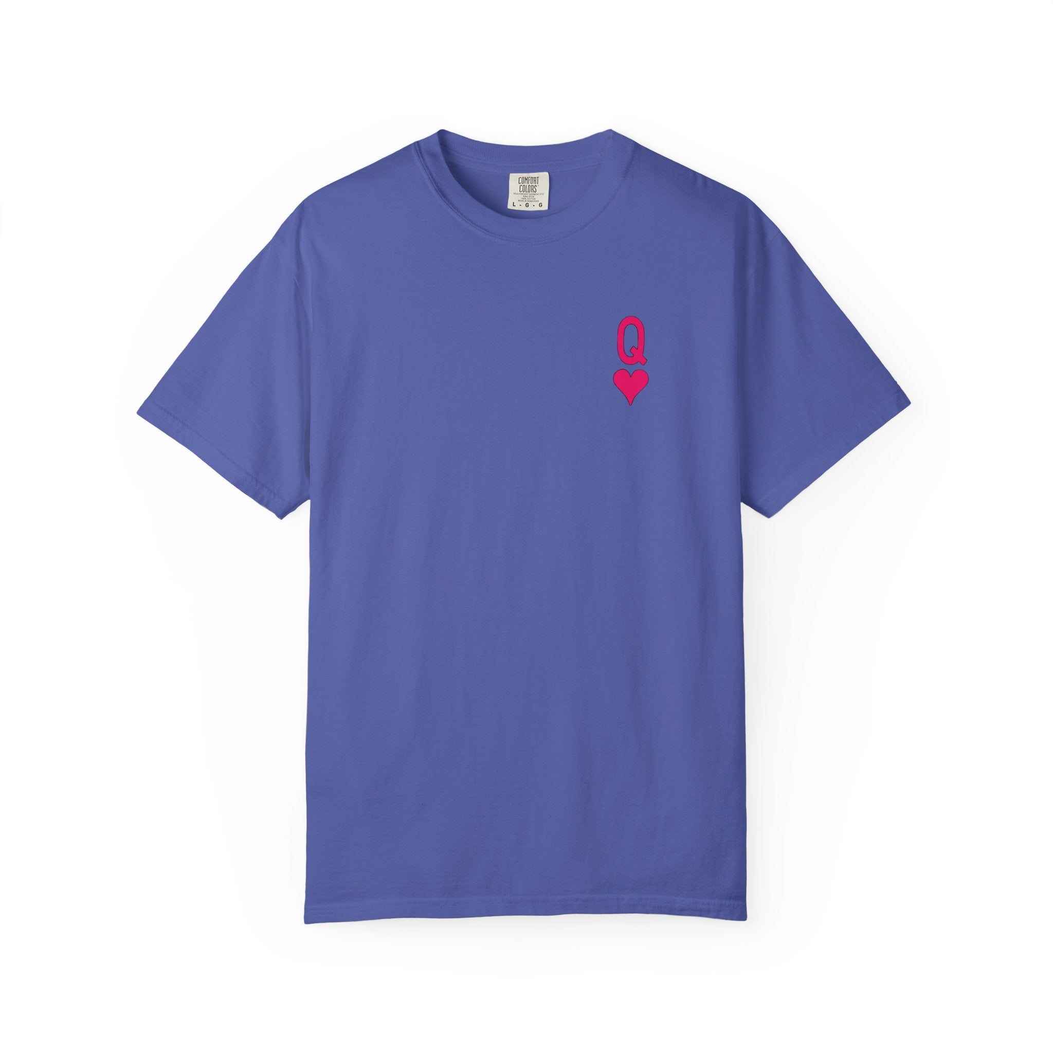 Comfort Colors® Retro Queen of Hearts Vintage Grunge T-Shirt