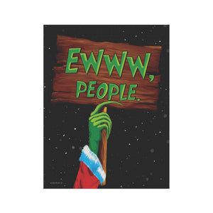 Ewww People Funny Grinch Yard Flag