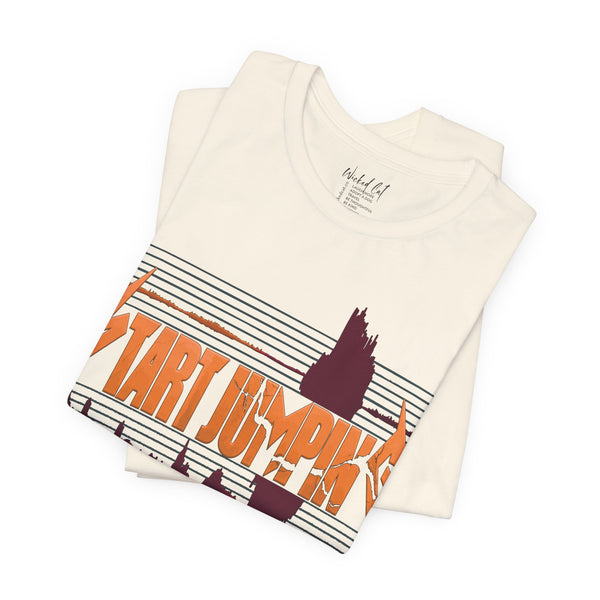 Virginia Tech Metallica Seismograph Chart Start Jumping T-Shirt