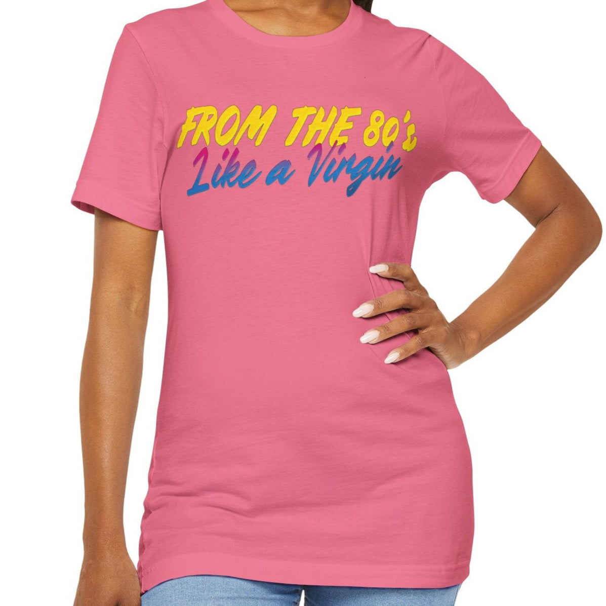 80's Music Like a Virgin Pop Cult Women's Funny T-Shirt