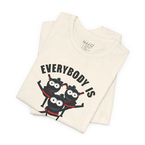 Everybody is Kung Fu Fighting 80s Music Funny T-Shirt