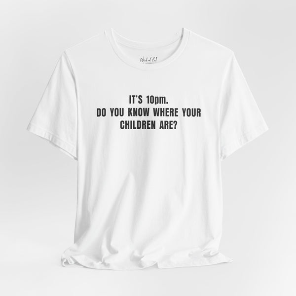 It's 10pm Gen X Mom Kids Funny T-Shirt
