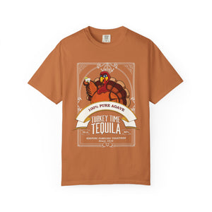 Comfort Colors© Turkey Tequila Funny Holiday T-Shirt