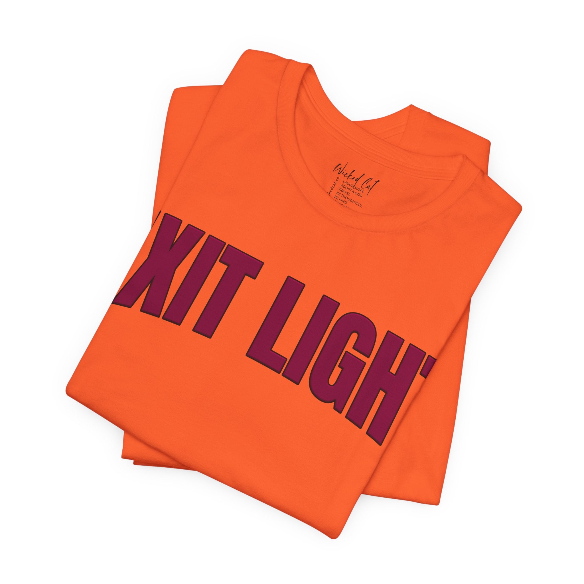 Virginia Tech Football Exit Light Lightning Strike T-Shirt