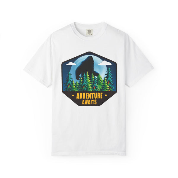Comfort Colors® Bigfoot Adventure Awaits Funny Camping T-Shirt