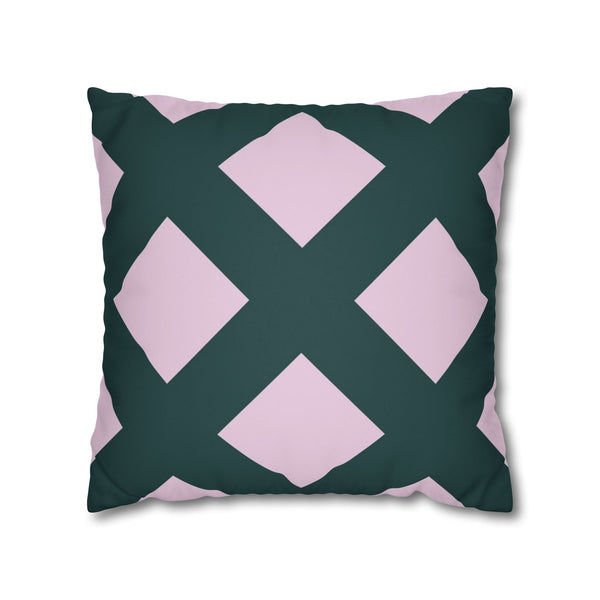 Lavender Blue Soft Throw Pillow Cover Reversible