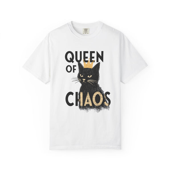 Queen of Chaos Black Cat Grunge Style Comfort Colors® T-Shirt