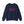 navy blue sweatshirt with embroidered pink text 'unapologetically difficult'