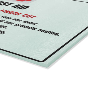 First Aid Funny Kitchen Decor Cutting Board