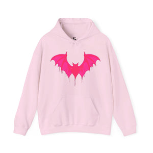 Pink Bat Sweatshirt Hoodie