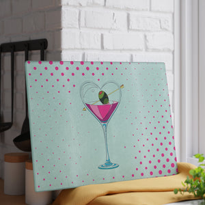 Love Cupids Martini Glass home decor item