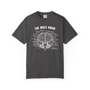 Male Brain Funny Men's T-Shirt Comfort Colors®