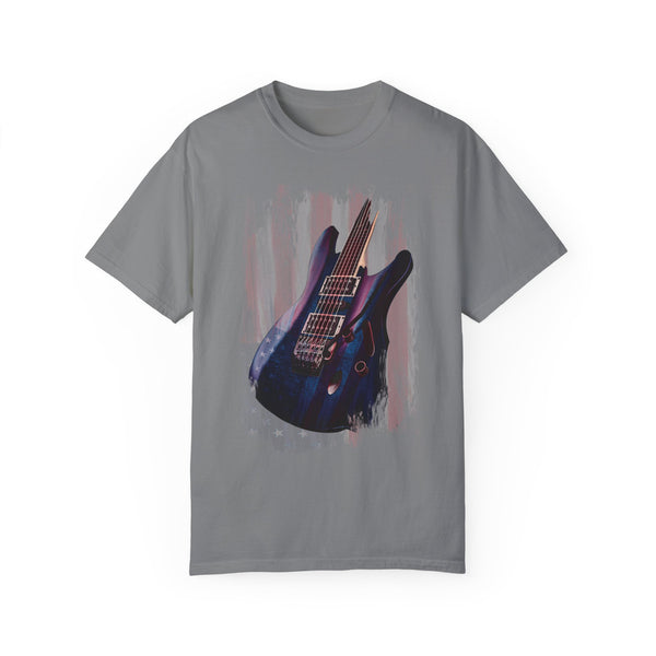 Comfort Colors© American Rock Guitar Patriotic USA T-Shirt
