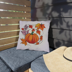 Fall Pumpkin Outdoor Throw Pillow