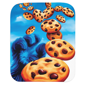 cookie monster baby blanket