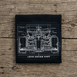 Race Car Blueprint Men's T-Shirt Comfort Colors®
