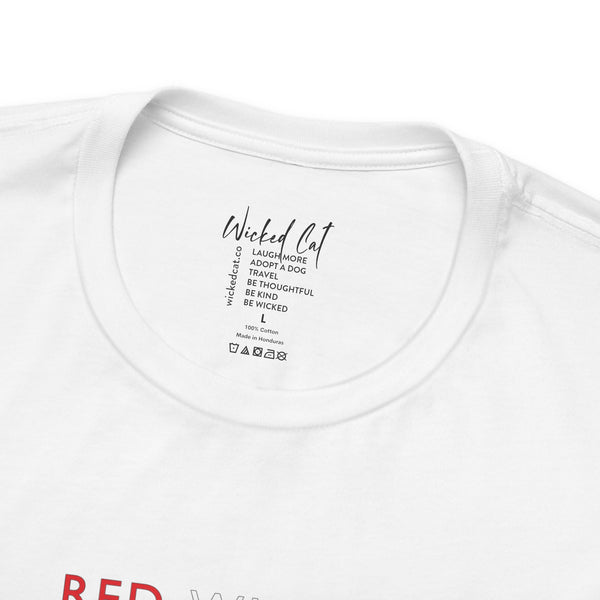 Red White and Fabulous Patriotic Martini July 4th T-Shirt