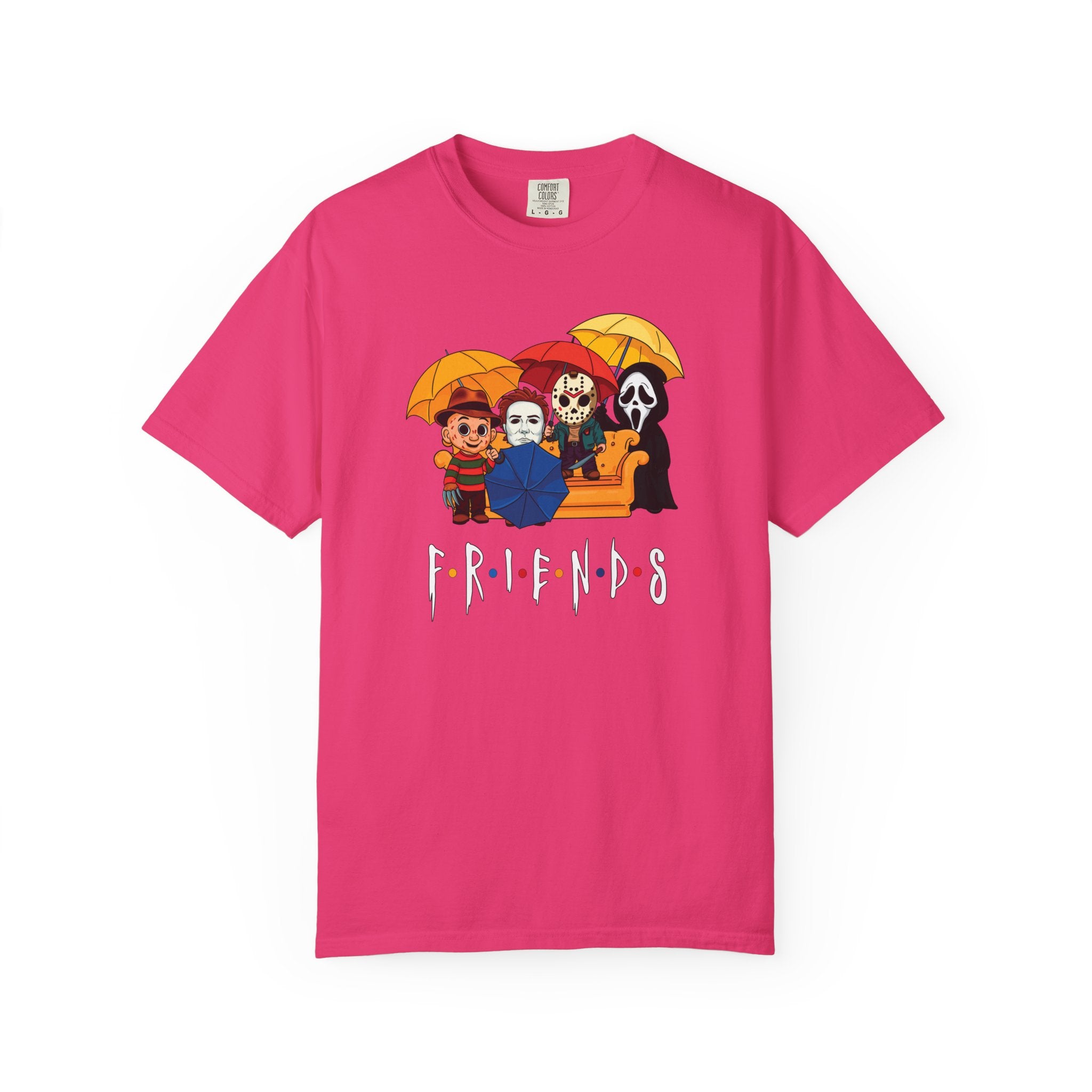80s Horror Movie Friends Halloween T-Shirt Comfort Colors®