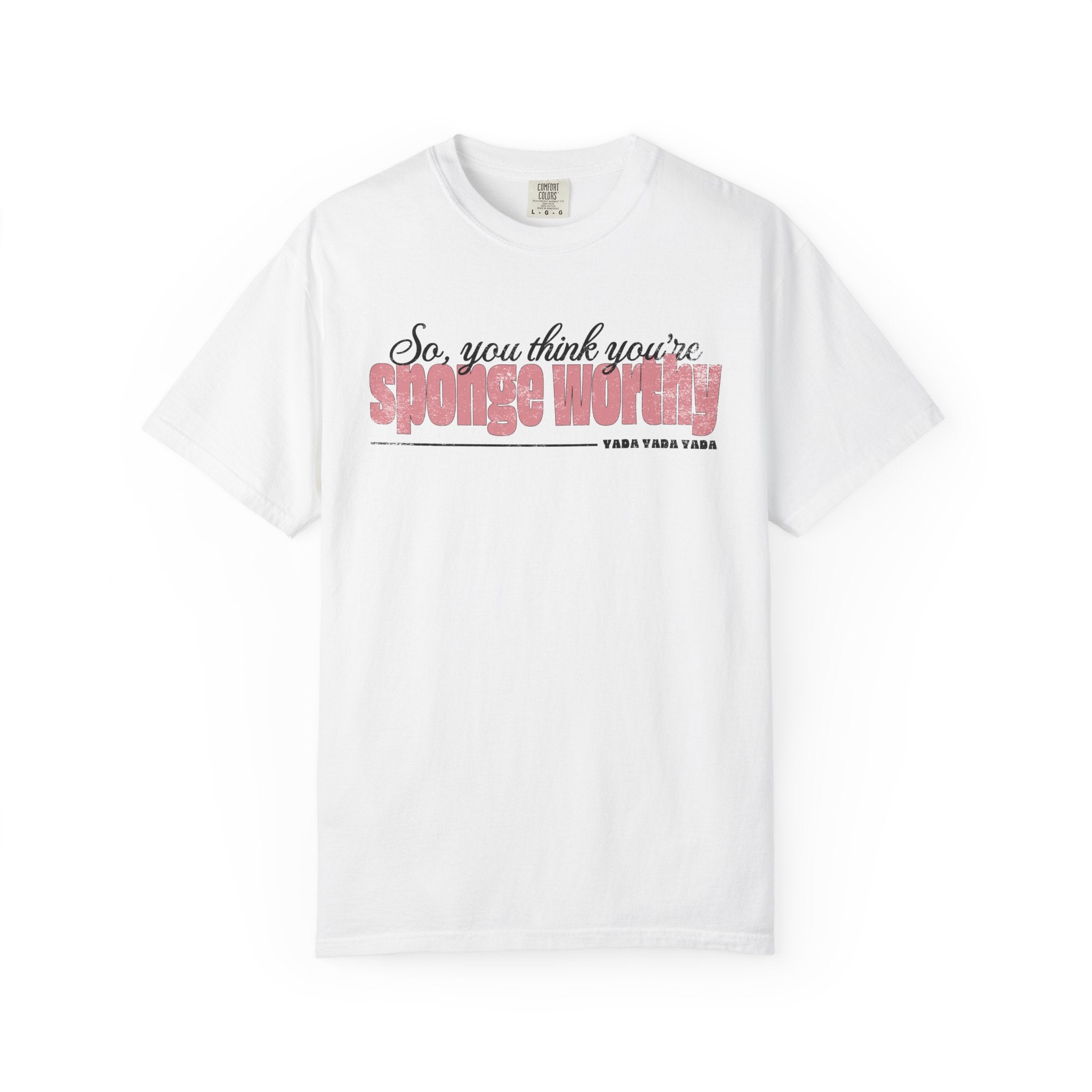 Comfort Colors® Sponge Worthy 90s Seinfeld Grunge T-Shirt