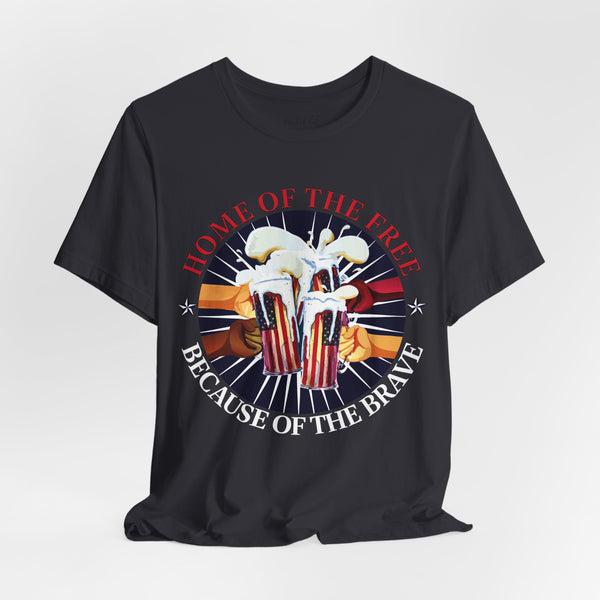 America Home of the Free July 4th Party T-Shirt