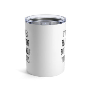 Anywhere But Here Funny Office Insulated Travel Mug 10oz
