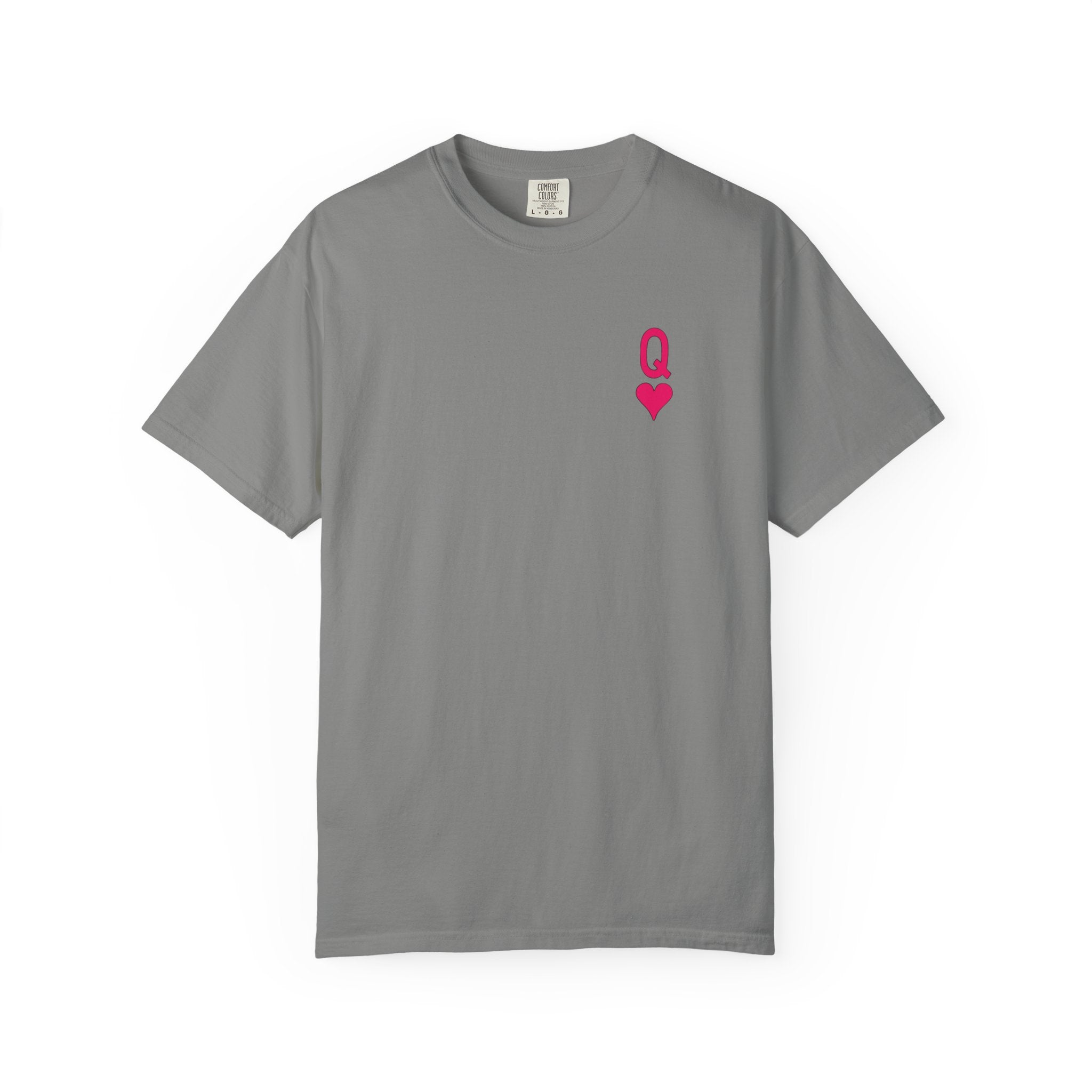 Comfort Colors® Retro Queen of Hearts Vintage Grunge T-Shirt