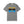 Gray t-shirt with 'Gone Fishing' graphic design on a white background