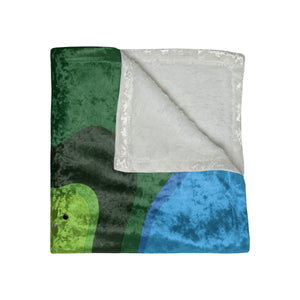 Golf Course Golfers Decorative Couch Throw