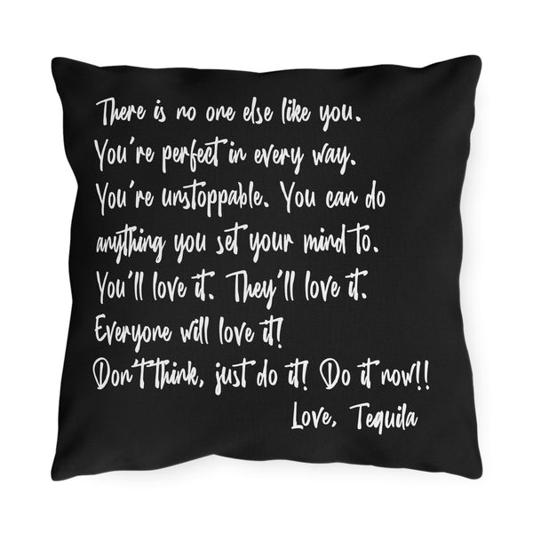 Funny Inspiration Tequila Gift Idea Indoor Outdoor Pillow