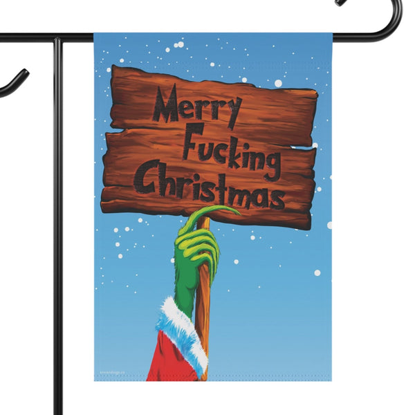 Grinch Christmas Flag – Outdoor Christmas Flag | Weatherproof