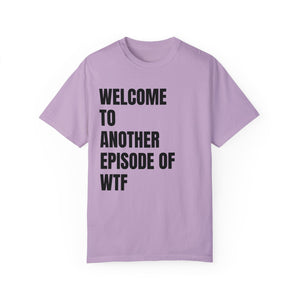 Watermelon t-shirt with 'WTF Funny Sarcastic' design on a white background