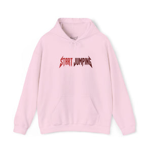 Embroidered Start Jumping VT Football Hoodie