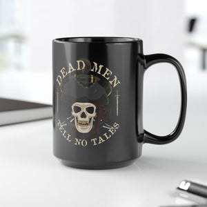 Dead Men Tell No Tales Pirate Skull Ceramic Mug 15oz