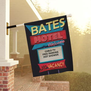 Bates Motel Psycho Funny Halloween Yard Flag