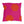 Vibrant Pink & Orange Reversible Indoor Outdoor Throw Pillow