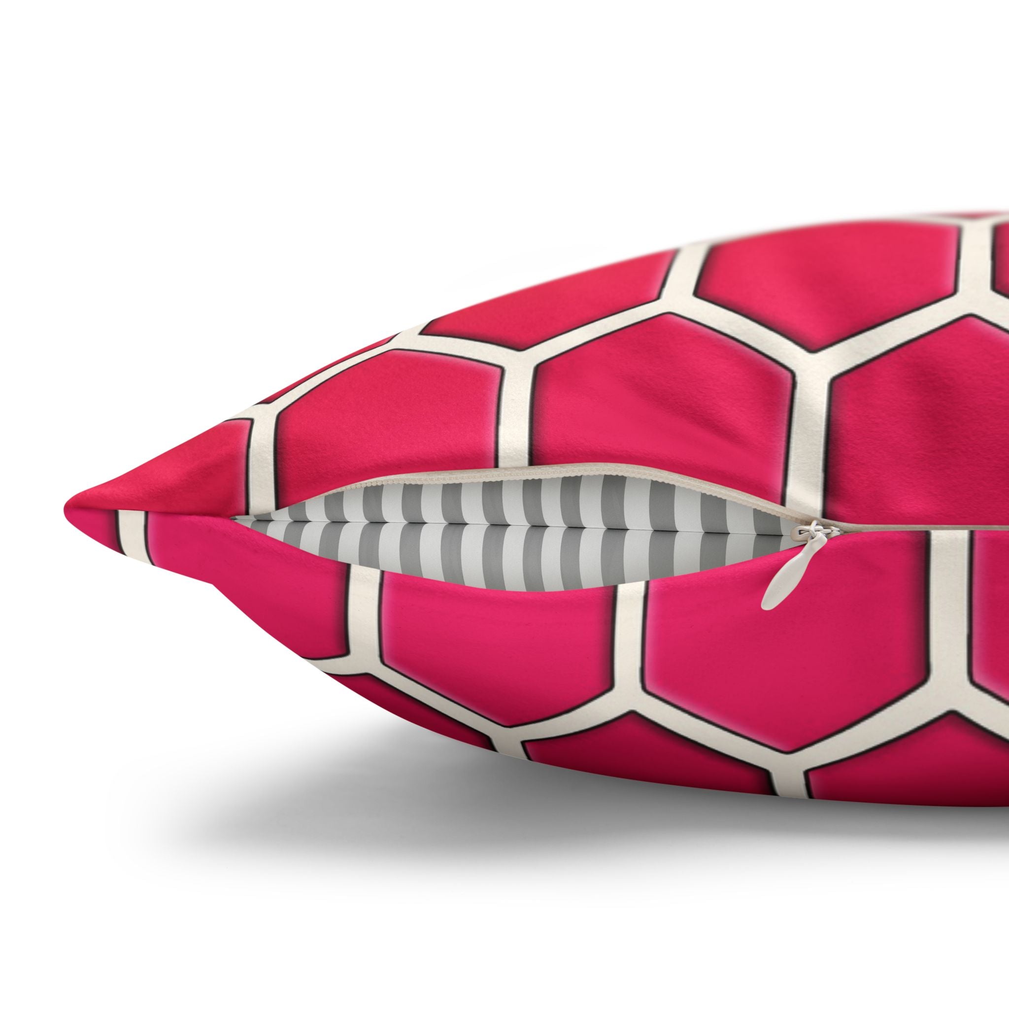 Honeycomb Rainbow Spring Soft Accent Pillow Cover