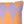 Decorative pillow with purple and orange diamond pattern on a white background