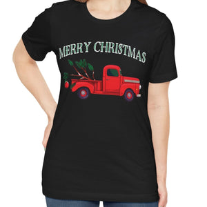 Charlie Brown Christmas Shirt Red Truck Holiday Tee