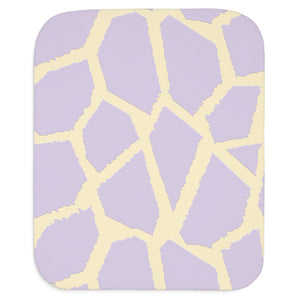cute giraffe print baby blanket