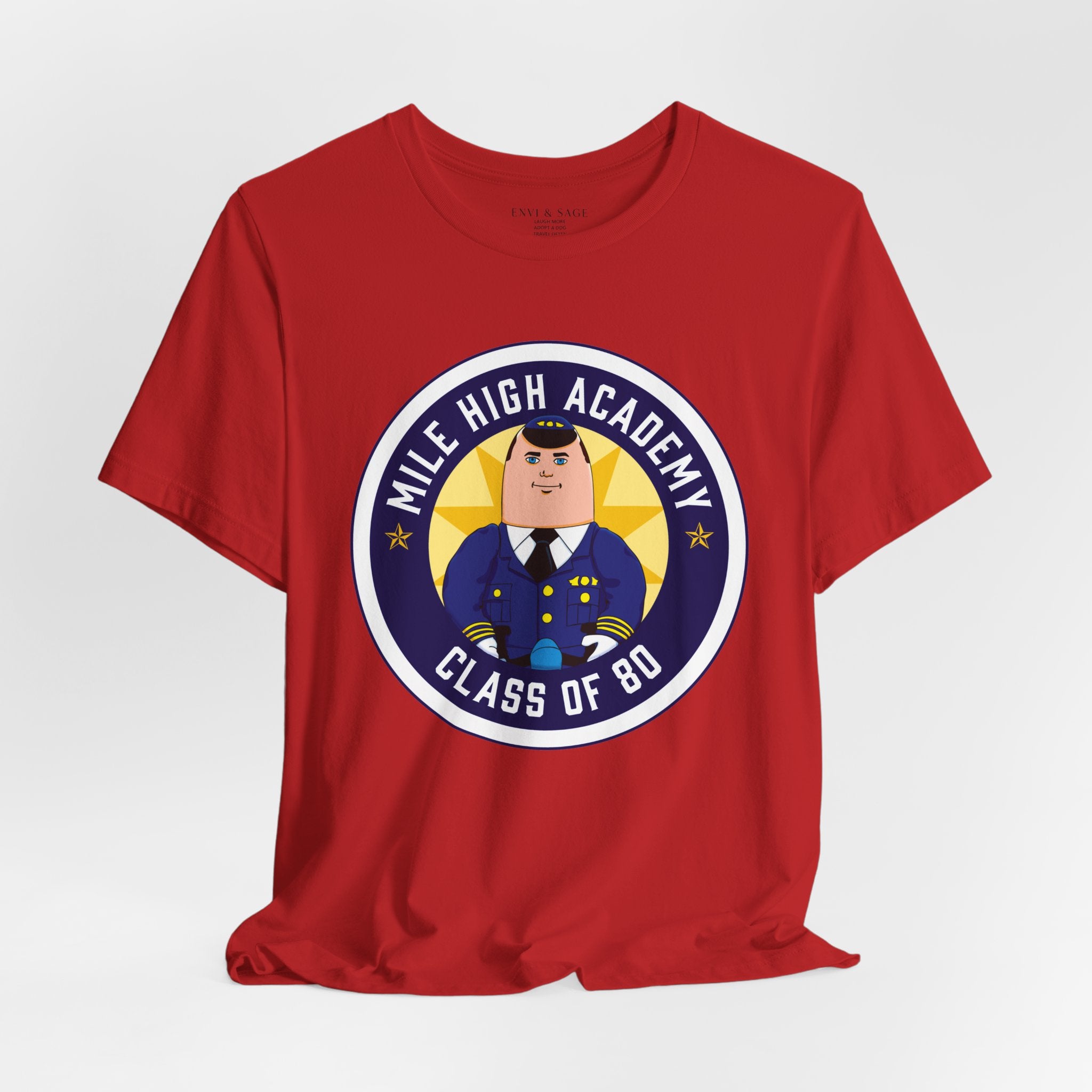 80s Movies Airplane Pop Cult Funny T-Shirt