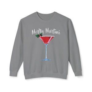 Comfort Colors® Merry Martini Christmas Sweatshirt