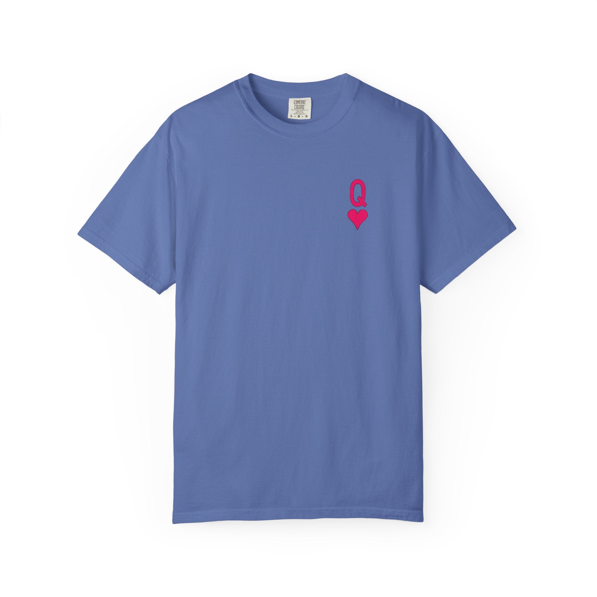 Comfort Colors® Retro Queen of Hearts Vintage Grunge T-Shirt