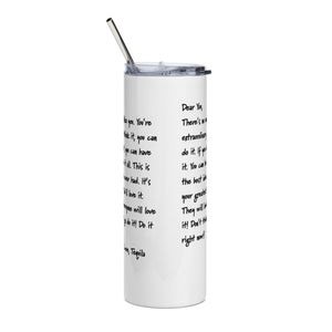 Inspirational Tequila Funny Tumbler 20oz