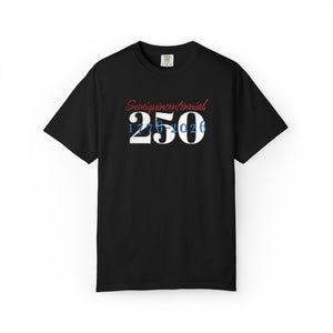 Embroidered Semiquincentennial July 4th T-Shirt Comfort Colors®