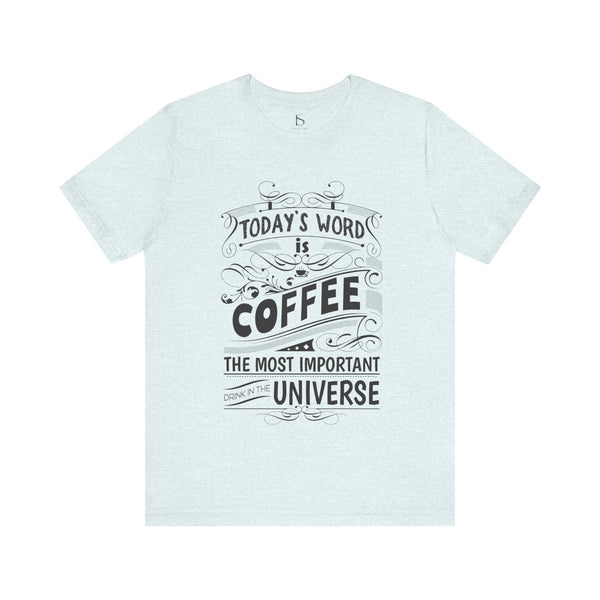 Coffee Typography T-Shirt