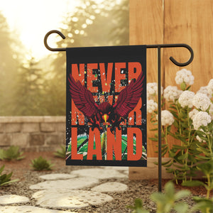 Virginia Tech Hokies Never Never Land Flag Banner