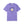 Purple t-shirt with an egg design and text on a white background