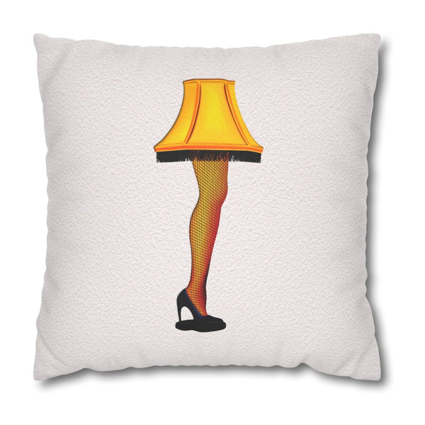 Leg lamp funny Christmas pillow cover