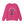 Pink sweatshirt with a graphic of a cat tangled in Christmas lights and text the says 'I Regret Nothing'.