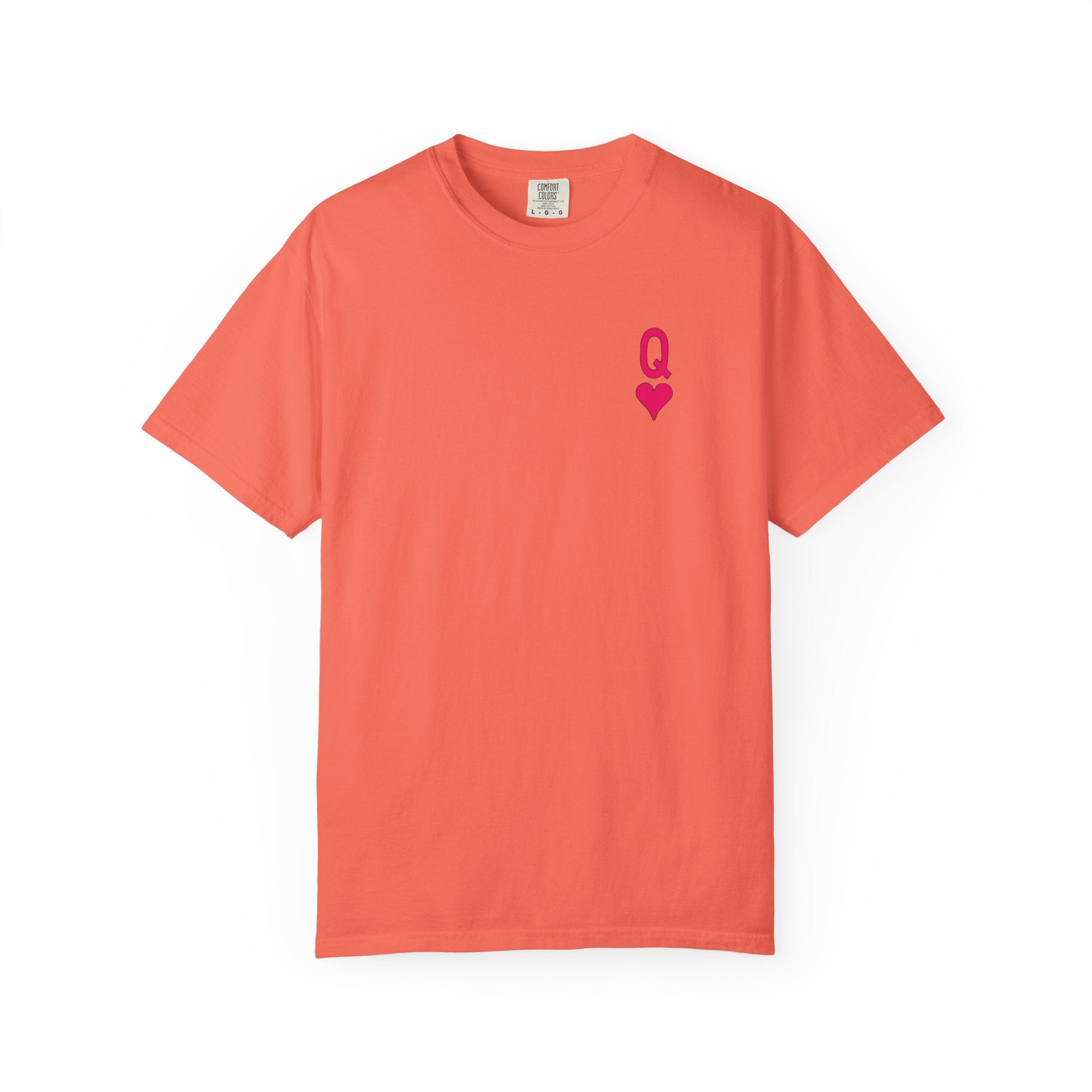 Comfort Colors® Retro Queen of Hearts Vintage Grunge T-Shirt